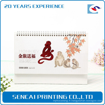 Fournisseur chinois Échantillon gratuit or staming Playmate Wall Calendar